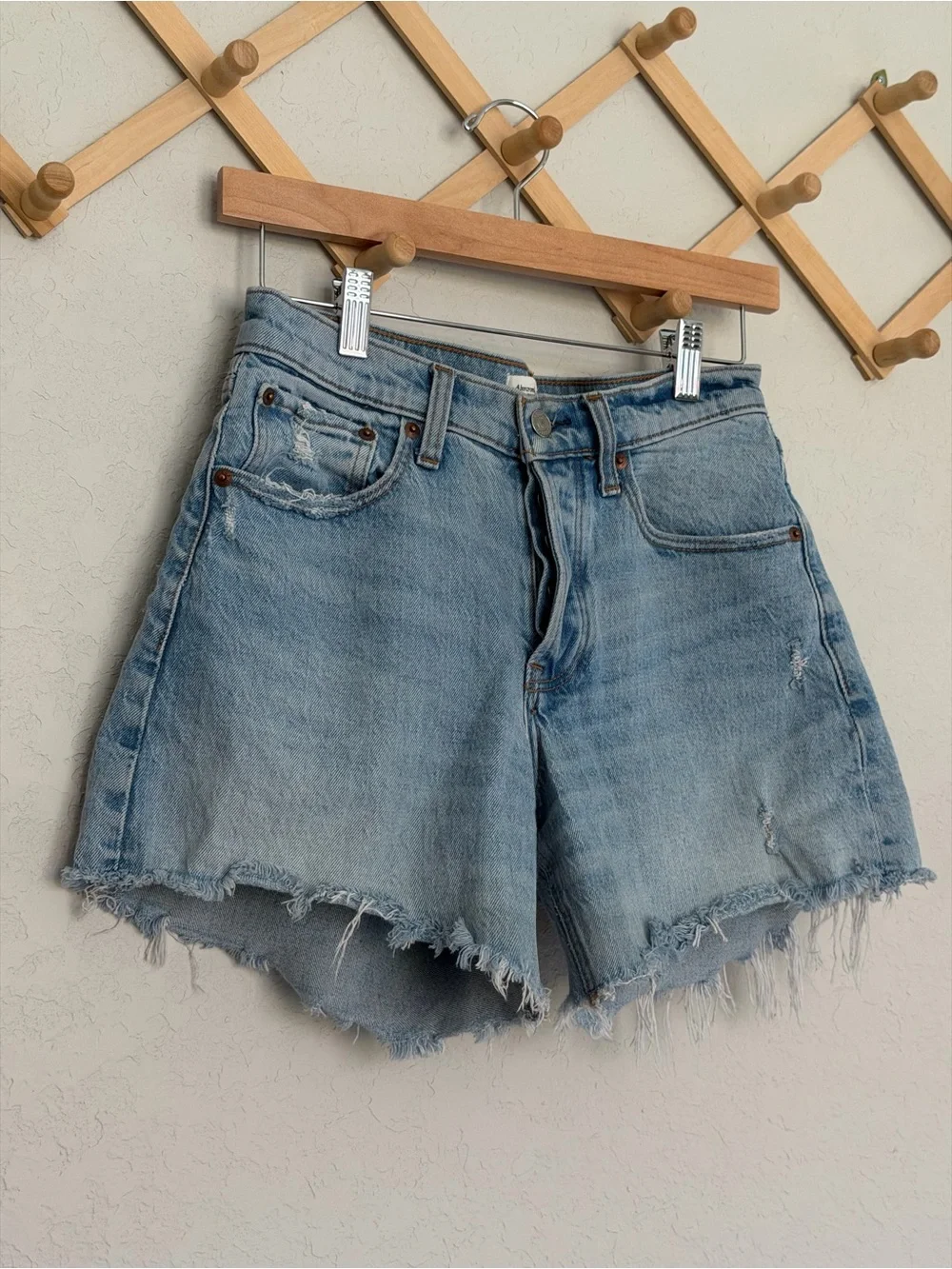 Abercrombie 90’s Denim Baggy Short Low Rise